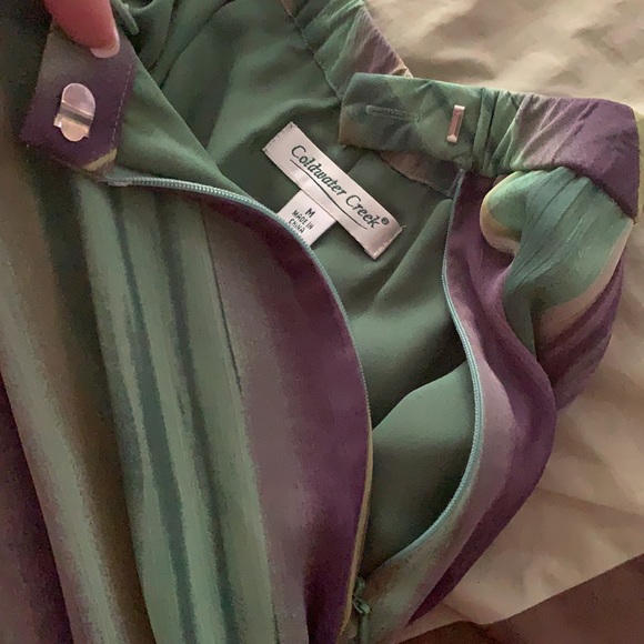 Colorful A-line skirt by Coldwater Creek - Picture 10 of 12